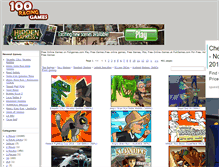 Tablet Screenshot of 100racinggames.com